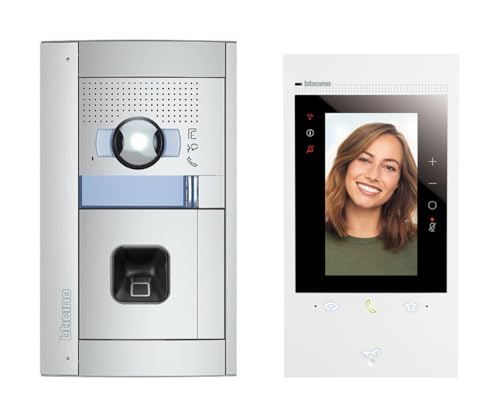 BTICINO, Flex‘ONE-Set Classe 300EOS with Netatmo & Sfera Allmetal inkl. ekey-Fingerprint, smarte Wi-Fi-Video-Innenstelle mit integr. Alexa, 5"-Touchscreen, App Home+Security, 2-Draht-Technik, 905285 BTICINO, Flex‘ONE-Set Classe 300EOS with Netatmo & Sfera Allmetal inkl. ekey-Fingerprint, smarte Wi-Fi-Video-Innenstelle mit integr. Alexa, 5"-Touchscreen, App Home+Security, 2-Draht-Technik, 905285 von Bticino