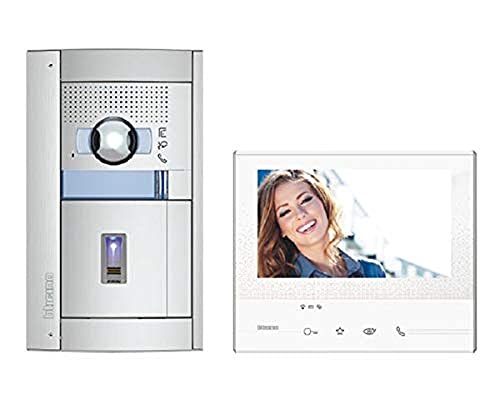 BTICINO, Flex ONE Video-Türsprechanlagen-Set, SFERA inkl. ekey-Fingerprint mit 2-Kanal-Auswerteeinheit, CLASSE300 X13E, 7"-Touchscreen, WLAN-Anbindung, Door-Entry-App, 2-Draht, IP 54, IK 08, 905282 von Bticino