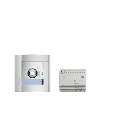 BTICINO, Unterputz-Türstation SFERA Allmetal mit optimierter 5 Megapixel Weitwinkel-Farbkamera, LED-beleuchtete Namensschilder, Video-Netzgerät, 905233 BTICINO, Unterputz-Türstation SFERA Allmetal mit optimierter 5 Megapixel Weitwinkel-Farbkamera, LED-beleuchtete Namensschilder, Video-Netzgerät, 905233 von Bticino