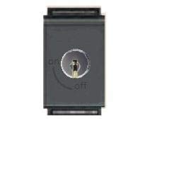 BTICINO LIVING Schalter mit Schlüssel personalisierbar 4507 von Bticino
