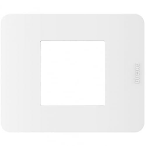 BTICINO MatixGO Platte aus Technopolymer weiß JA4802JW Platte MatixGO 2 Module von Bticino