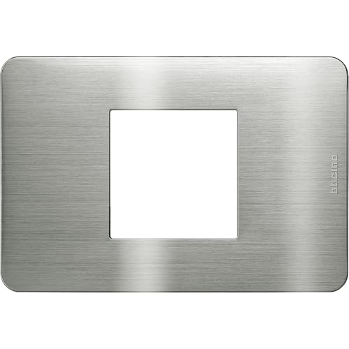 BTICINO MatixGO Platte aus technopolymer Stahl JA4819ES Platte MatixGO 2 zentrale Module BTICINO MatixGO Platte aus technopolymer Stahl JA4819ES Platte MatixGO 2 zentrale Module von Bticino