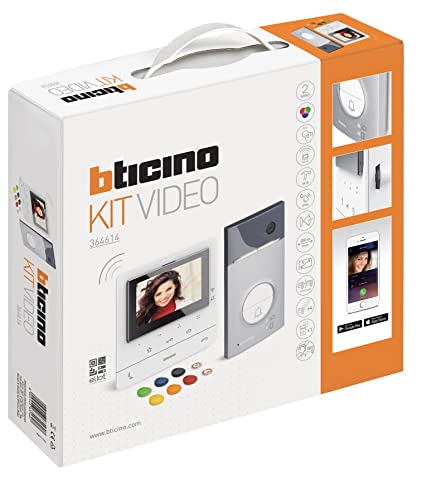 Bticino 364614 Video-Kit Klasse 100 X16E Monofamilie, L3000 von Bticino