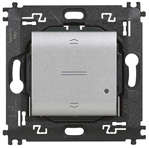 BTICINO Livinglight NT4027CW, WLAN-Schalter mit Batterie, Fernbedienung App Home + Control, funktioniert mit Alexa, Google Home, Apple Home, Automatisierungen, Smart Home von Bticino