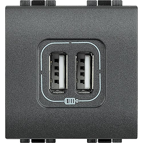 LL-BASE 2XUSB 2400MA 2M ANTR von Bticino