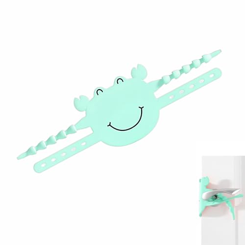 Weicher Cartoon-Türschalldämpfer, verstellbare Silikon-Türriegelabdeckung zur Geräuschreduzierung, weiche Schläfer, Haustiere, passend für die meisten Türen (verstellbares 5-Positionen-Design Weicher Cartoon-Türschalldämpfer, verstellbare Silikon-Türriegelabdeckung zur Geräuschreduzierung, weiche Schläfer, Haustiere, passend für die meisten Türen (verstellbares 5-Positionen-Design von Btolin