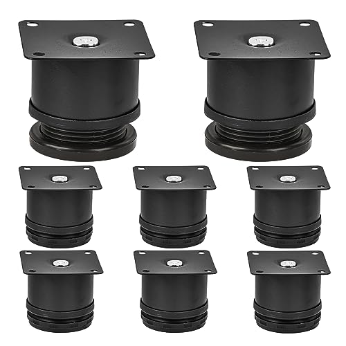 5cm Metall Möbelfüße, Btowin 8 Stück Edelstahl Höhenverstellbar Rund DIY Ersatz Tischbeine Schrankfüße für Sofa Schrank TV-Ständer Kommoden 5cm Metall Möbelfüße, Btowin 8 Stück Edelstahl Höhenverstellbar Rund DIY Ersatz Tischbeine Schrankfüße für Sofa Schrank TV-Ständer Kommoden von Btowin VCF