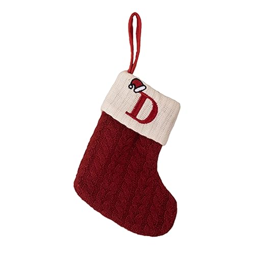 Personalisierte Weihnachtsstrümpfe mit Buchstaben Weihnachtssocke 20 cm Bestickter Nikolausstrumpf Christmas Stockings Nikolausstiefel Nikolaussocken zum Befüllen & Aufhängen für Süßigkeiten Personalisierte Weihnachtsstrümpfe mit Buchstaben Weihnachtssocke 20 cm Bestickter Nikolausstrumpf Christmas Stockings Nikolausstiefel Nikolaussocken zum Befüllen & Aufhängen für Süßigkeiten von Btruely