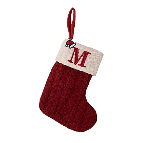 Personalisierte Weihnachtsstrümpfe mit Buchstaben Weihnachtssocke 20 cm Bestickter Nikolausstrumpf Christmas Stockings Nikolausstiefel Nikolaussocken zum Befüllen & Aufhängen für Süßigkeiten Personalisierte Weihnachtsstrümpfe mit Buchstaben Weihnachtssocke 20 cm Bestickter Nikolausstrumpf Christmas Stockings Nikolausstiefel Nikolaussocken zum Befüllen & Aufhängen für Süßigkeiten von Btruely