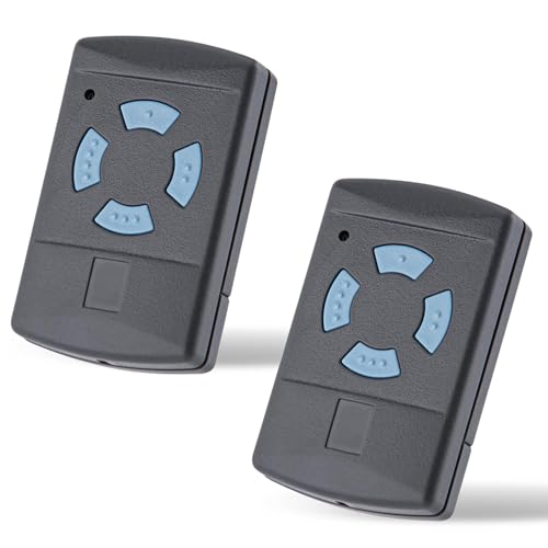 Btstil 868.3MHz Garagentoröffner, 2 Stück Garagentor Fernbedienung Kompatibel mit Hörmann HSM4 HSE2 HS1 HS4 HSZ1 HSZ2, Handsender Fernsteuerung von Btstil