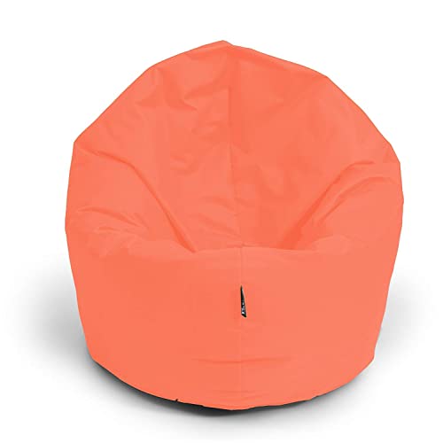 BuBiBag Sitzsack für Kinder und Jugendliche - Indoor und Outdoor Sitzkissen oder als Gaming Sitzsack, geliefert mit Füllung (100 cm Durchmesser, Sunflower) von BuBiBag