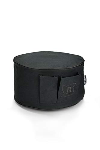 Maverick Gaming Sitzhocker | Fußbank mit Seitentaschen für Controller | Ergonomisches Design | Entertainment Beanbag (schwarz) von BuBiBag