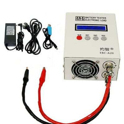 Ebc-A20+ Elektronische Last Battery Li-Bo Tester Power Mobile Akku KapazitäT Li-Po BatteriekapazitäTstester 5A Ladung 20A Entladung Lead-Acid Electronic Load Capacity Batterie Kapazit Messger 19V-20V von BuRuiYoten