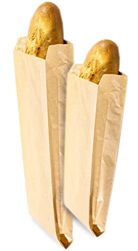 Kraft Papiertüten Braun ohne Griffe. Sandwich taschen, Brot, Gebäck, Kuchen, Obst, Snacks, Kunsthandwerk, Geschenktüten Partytüten aus Papier Kraftpapiertüten für Geburtstagsfeiern (31x10cm 200units) Kraft Papiertüten Braun ohne Griffe. Sandwich taschen, Brot, Gebäck, Kuchen, Obst, Snacks, Kunsthandwerk, Geschenktüten Partytüten aus Papier Kraftpapiertüten für Geburtstagsfeiern (31x10cm 200units) von Buabi
