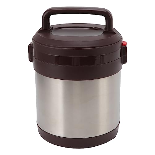 1,3 Liter Thermo Lunchbox, 304 Edelstahl Tragbare Doppellagig Vakuum Bento Box Auslaufsichere Luftdichte Brotdose für Erwachsene und Kinder, Picknick Camping(#2) von Buachois