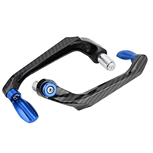 1 Paar Motorrad Lenker Bremsschutz, 22mm 7/8 Zoll Aluminiumlegierung Motorrad Hebelschutz Bremse Kupplungshebel Universel Bremsschutz Wassertransfer Kupplungshebel Handschutz für Motorräder Offroad von Buachois