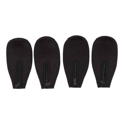 4 PCs Bierflasche Isolatorhülle, Bierflaschenisatorabdeckung, Reißverschluss -Flaschenjacke Dicke Bierflaschenkühler Abdeckung von Buachois