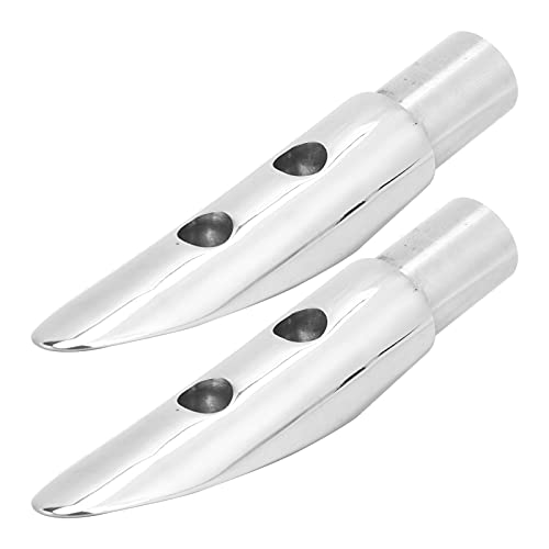 Boot Rail Handlauf, Marine Tubing Handlauf, 22mm Innendurchmesser 316 Edelstahl Handlauf Ende Reling Halterung für Marine Boot 7/8 Zoll Rohr Segelboot Powerboat Handlauf von Buachois