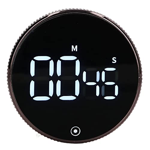 Digitaler Kochtimer LED Countdown Timer 00~99 Minuten 00~55 Sekunden Küchentimer zum Aufziehen Keine Batterien Erforderlich Manueller Timer für Hause Backen von Buachois