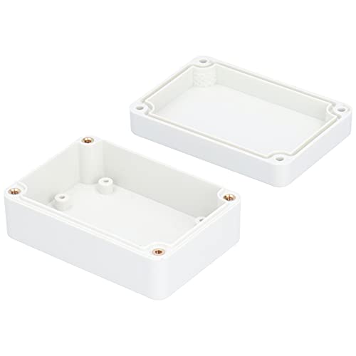 IP65 Wasserdichter ABS Kunststoff Externer Anschlussdose Universelles Elektrisches Projektgehäuse Anschlusskasten für den Außenbereich mit Zubehör(115 * 90 * 55mm) von Buachois