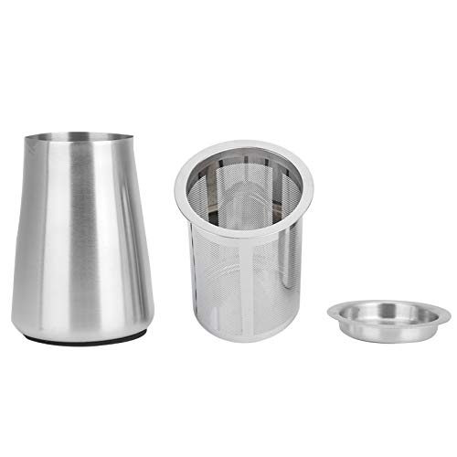 Kaffeepulver Filterbecher, 304 Edelstahl Feinmaschiger Kaffeepulver Filter Universal Kaffeesieb Wiederverwendbarer Kaffee Sieb Behälter, Kaffeezubehör Kaffeepulver Filterbecher, 304 Edelstahl Feinmaschiger Kaffeepulver Filter Universal Kaffeesieb Wiederverwendbarer Kaffee Sieb Behälter, Kaffeezubehör von Buachois