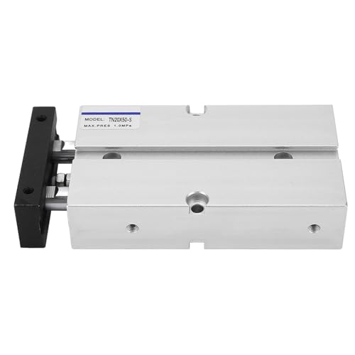 Luftzylinder, Doppelwellenstange Pneumatik Luftzylinder, 2 Kolben Doppelwirkender Zylinder, 20 mm Bohrung 50 mm Hub Magnet Doppelwellenzylinder Dichtungsluftzylinder 0,1–1,0 MPa, TN20 X 50-S Luftzylinder, Doppelwellenstange Pneumatik Luftzylinder, 2 Kolben Doppelwirkender Zylinder, 20 mm Bohrung 50 mm Hub Magnet Doppelwellenzylinder Dichtungsluftzylinder 0,1–1,0 MPa, TN20 X 50-S von Buachois