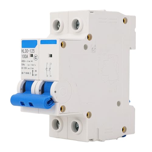 Miniatur Leistungsschalter, 2P Trennschalter, 100A 400V Sicherheitsschutz Kleiner Luftschalter, Hutschiene Auslaufschutz Isolator Überlastschutz Fehlerstromschutzschalter DIN Schienenmontage Miniatur Leistungsschalter, 2P Trennschalter, 100A 400V Sicherheitsschutz Kleiner Luftschalter, Hutschiene Auslaufschutz Isolator Überlastschutz Fehlerstromschutzschalter DIN Schienenmontage von Buachois