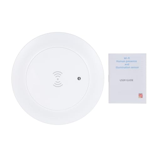 Präsenzsensor, Bewegungsdetektoren, menschliches Vorhandensein keiner Status Körperbewegungssensor 5.0 2.4GHz WiFi Verbinden Sie Keine Hub erforderlich, die intelligente (2) von Buachois