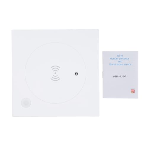 Präsenzsensor, Bewegungsdetektoren, menschliches Vorhandensein keiner Status Körperbewegungssensor 5.0 2.4GHz WiFi Verbinden Sie Keine Hub erforderlich, die intelligente (3) von Buachois