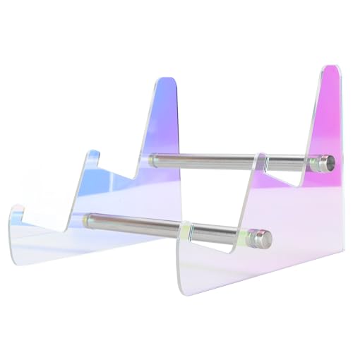 Tastatur-Display-Ständer, Acryl-Schreibtisch-Tastatur-Aufbewahrungshalter, Abnehmbarer, Stabiler Mechanischer Gaming-Tastatur-Organizer, Aufbewahrungsregal(2 Layer) von Buachois