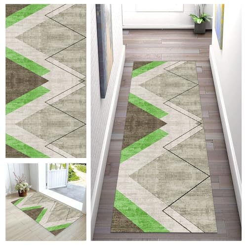 Teppich Läufer Flur Küche rutschfest Küchenläufer Waschbar Modern Grau braun weiß Polyester für Wohnzimmer, Schlafzimmer, Küche, Kinderzimmer, Badezimmer, Anpassbar Teppich Läufer Flur Küche rutschfest Küchenläufer Waschbar Modern Grau braun weiß Polyester für Wohnzimmer, Schlafzimmer, Küche, Kinderzimmer, Badezimmer, Anpassbar von Buatisf