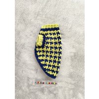 Gehäkelte Hundejacke Handgefertigter Haustierpullover Aus Wollmischung von BubaDog