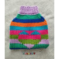 Herz Hundepullover/Handgestrickte Hundekleidung Gestreifte Kleidung Für Kleine Haustiere Handgefertigte Haustierkleidung-Hundepullover Bubadog Herz Hundepullover/Handgestrickte Hundekleidung Gestreifte Kleidung Für Kleine Haustiere Handgefertigte Haustierkleidung-Hundepullover Bubadog von BubaDog