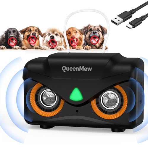 Anti-Bell-Gerät, 15 m Reichweite, leises Mini-Ultraschall-Bell-Kontrollgerät mit zwei Lautsprechern, 3 Modi, Schall-Bell-Abschreckung für große und kleine Hunde, geräuschlose Bellbox für den Innen Anti-Bell-Gerät, 15 m Reichweite, leises Mini-Ultraschall-Bell-Kontrollgerät mit zwei Lautsprechern, 3 Modi, Schall-Bell-Abschreckung für große und kleine Hunde, geräuschlose Bellbox für den Innen von Bubbacare