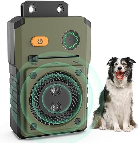 Anti Bell Gerät-50FT Effektive Antibell für Hunde-Auto Hundebellen Abschreckung Außenbereich-3 Frequenzen antibell ultraschall gerät-IPX4 Ultraschall Hunde Repeller-mittlere und große Hunde Sicher Anti Bell Gerät-50FT Effektive Antibell für Hunde-Auto Hundebellen Abschreckung Außenbereich-3 Frequenzen antibell ultraschall gerät-IPX4 Ultraschall Hunde Repeller-mittlere und große Hunde Sicher von Bubbacare