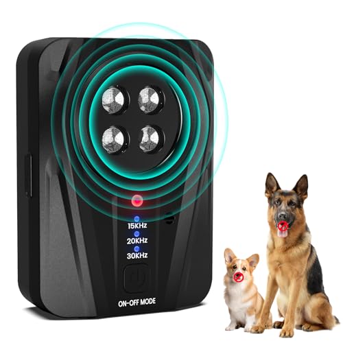 Anti Bell Gerät Hunde, 33FT Auto Antibell Ultraschall Gerät, Hunde Bellen Stoppen mit 3 Modi, Wiederaufladbares Antibell für Hunde, Sichere Ultraschall Gegen Bellen für Kleine und Große Hunde Anti Bell Gerät Hunde, 33FT Auto Antibell Ultraschall Gerät, Hunde Bellen Stoppen mit 3 Modi, Wiederaufladbares Antibell für Hunde, Sichere Ultraschall Gegen Bellen für Kleine und Große Hunde von Bubbacare