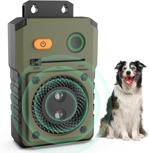 Bubbacare Anti-Bell-Gerät für Hunde, automatisches Stopp-Bellen, wiederaufladbar, Ultraschall-Hunde-Bellkontrolle, IPX4 Ultraschall-Hundebellen mit 15 m - 3 Stufen, Bellstopper für Hunde, sichere von Bubbacare