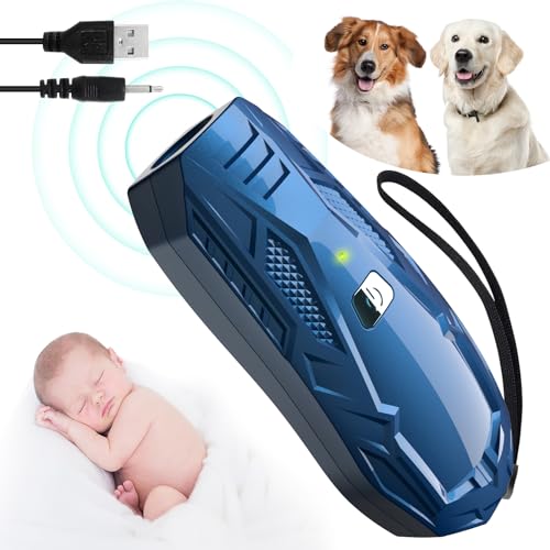 Bubbacare Anti-Hunde-Bell-Gerät, Ultraschall-Hand-Bell-Abschreckung, tragbares und wiederaufladbares Hundetrainingshilfegerät, 5 m effektive Reichweite, Anti-Bell-Gerät für kleine und große Hunde, im Bubbacare Anti-Hunde-Bell-Gerät, Ultraschall-Hand-Bell-Abschreckung, tragbares und wiederaufladbares Hundetrainingshilfegerät, 5 m effektive Reichweite, Anti-Bell-Gerät für kleine und große Hunde, im von Bubbacare