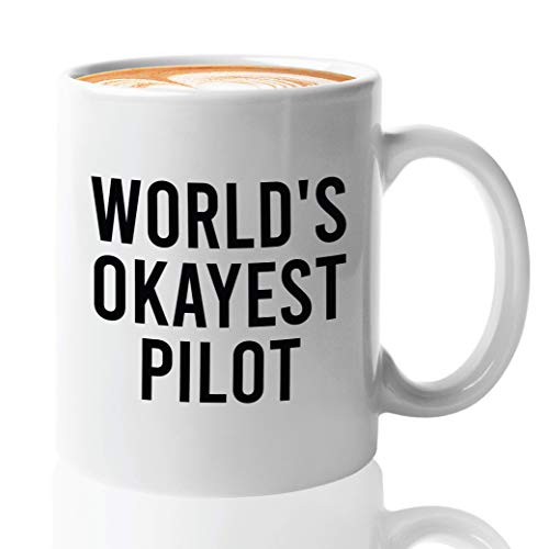 Bubble Hugs Pilot Kaffeetasse – World's Okayest Pilot – Flugzeug Flights Crew Captain Steward Stewardess Flugzeug Flughafen Beruf Bubble Hugs Pilot Kaffeetasse – World's Okayest Pilot – Flugzeug Flights Crew Captain Steward Stewardess Flugzeug Flughafen Beruf von Bubble Hugs