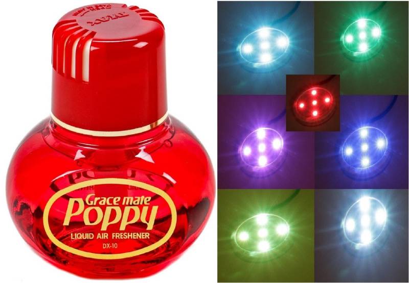 Bubble-Store Raumduft Original Poppy Lufterfrischer mit LKW LED-Beleuchtung (Duft Cattleya), LKW Innenbeleuchtung von Bubble-Store
