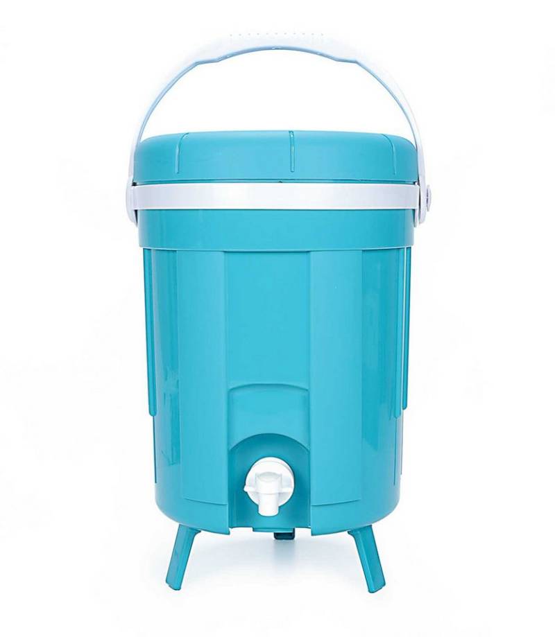 Bubble-Store Thermobehälter Thermo Getränkebehälter, Polyethylen-Kunststoff, (8 Liter Behälter mit Tragegriff, Zapfhahn), Getränke Thermobehälter von Bubble-Store