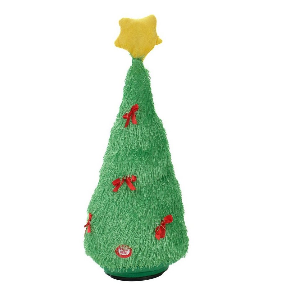 Bubble-Store Weihnachtsfigur drehender Weihnachtsbaum, mit LEDs im Farbwechsel von Bubble-Store