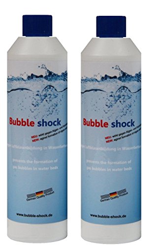 Bubble shock gegen Luftblasenbildung in Wasserbetten Doppelpack (2 x 400g) von Bubble shock gegen Luftblasenbildung in Wasserbetten
