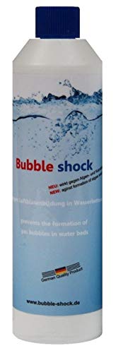 BUBBLE SHOCK gegen Luftblasenbildung in Wasserbetten 400g von Bubble shock