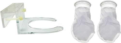 Bubblefin Filtersockenhalter, 10,2 cm, mit 2 x Filtertüten von Bubblefin