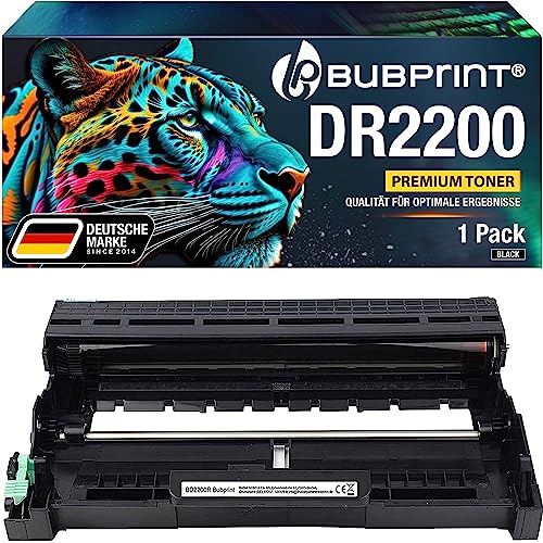Bubprint Bildtrommel kompatibel als Ersatz für Brother DR-2200 für DCP-7055 DCP-7055W DCP-7065DN HL-2130 HL-2135W HL-2240 HL-2240D HL-2250 HL-2250DN MFC-7360 MFC-7360N MFC-7460DN MFC-7860DW Fax 2840 Bubprint Bildtrommel kompatibel als Ersatz für Brother DR-2200 für DCP-7055 DCP-7055W DCP-7065DN HL-2130 HL-2135W HL-2240 HL-2240D HL-2250 HL-2250DN MFC-7360 MFC-7360N MFC-7460DN MFC-7860DW Fax 2840 von Bubprint