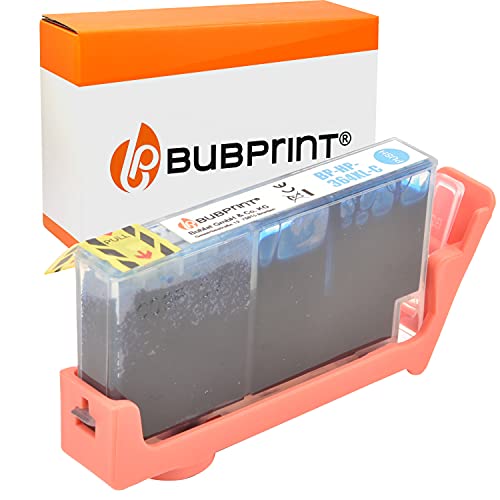 Bubprint Druckerpatrone kompatibel als Ersatz für HP 364XL 364 XL für DeskJet 3070A 3522 OfficeJet 4620 PhotoSmart 5525 6510 7520 e-All-in-One Plus B209A Cyan von Bubprint