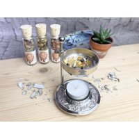 Räucherstövchen Verstellbar - Sieb Räuchergefäß Silber Gold von BubusWonderland