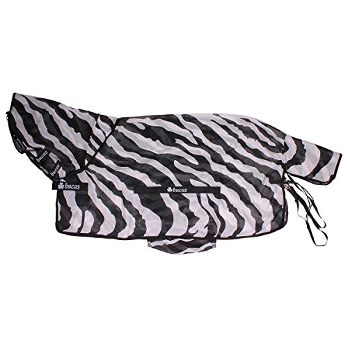 Bucas Buzz-Off Fliegendecke Zebra Full-Neck, 130 von Bucas