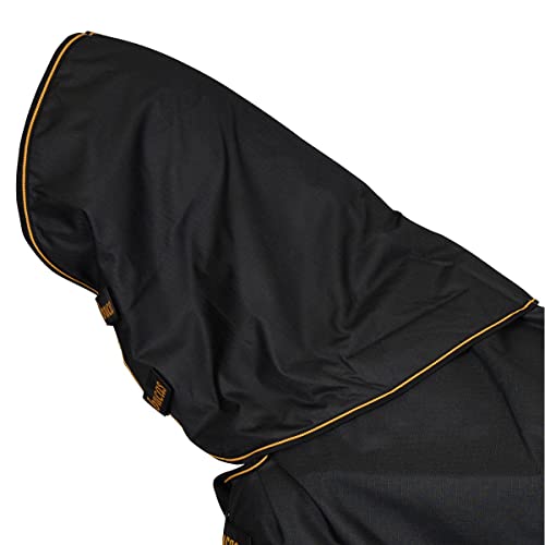 Bucas Irish Turnout Combi Neck 300g - Black/Gold - Halsteil, Groesse:L Bucas Irish Turnout Combi Neck 300g - Black/Gold - Halsteil, Groesse:L von Bucas